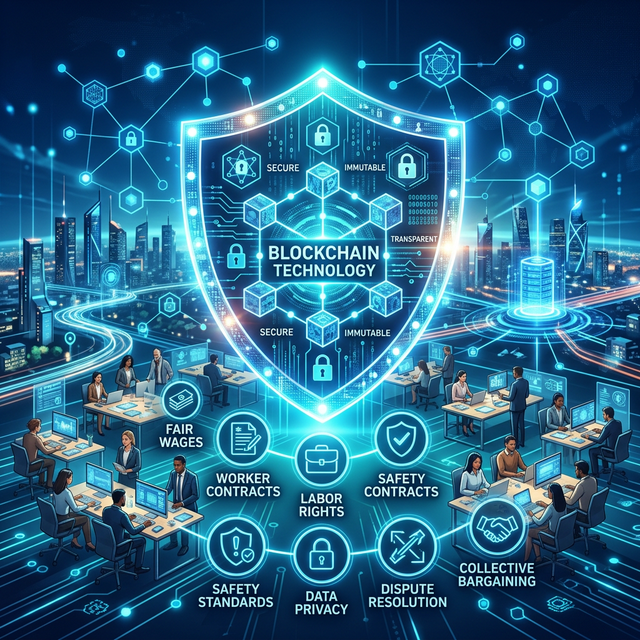 Platform Blockchain untuk Perlindungan Kerja