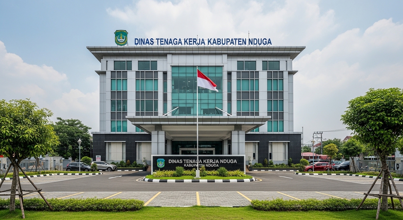Kantor Dinas Tenaga Kerja Kabupaten Nduga